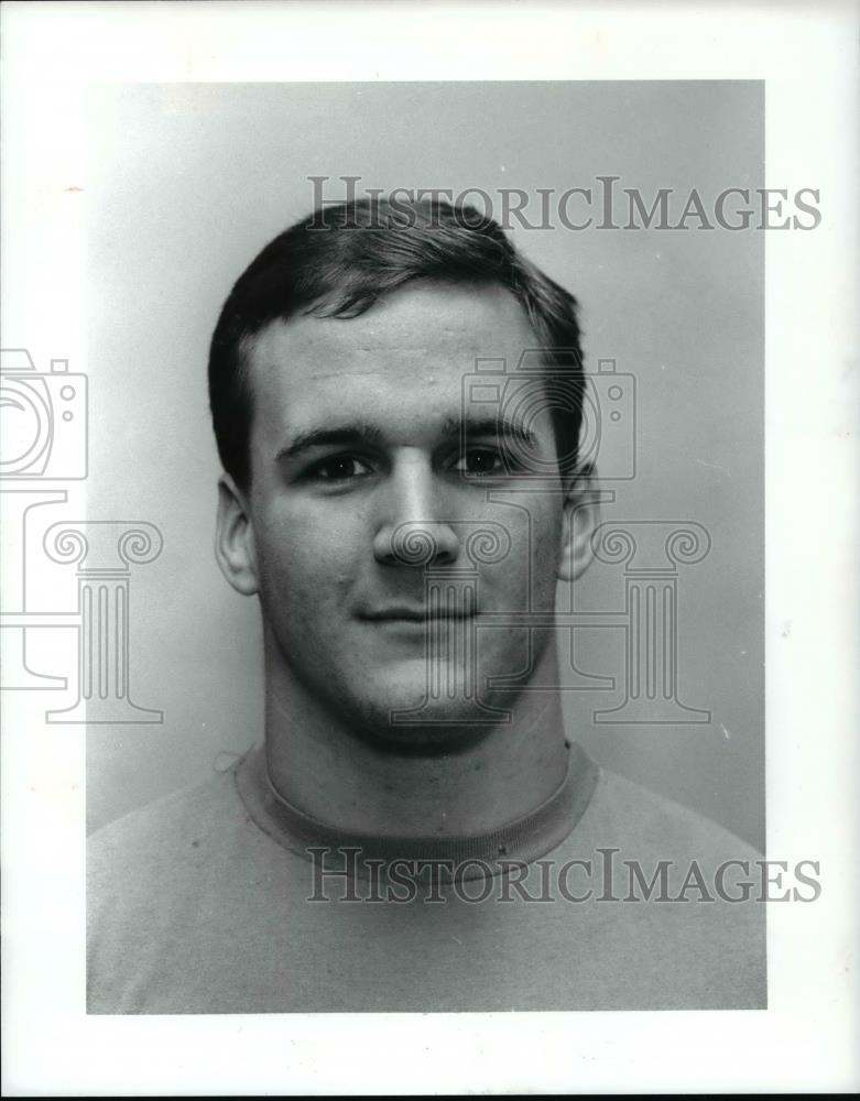 1991 Press Photo Chris Traut-Elyria Catholic player of the week - cvb70559 - Historic Images