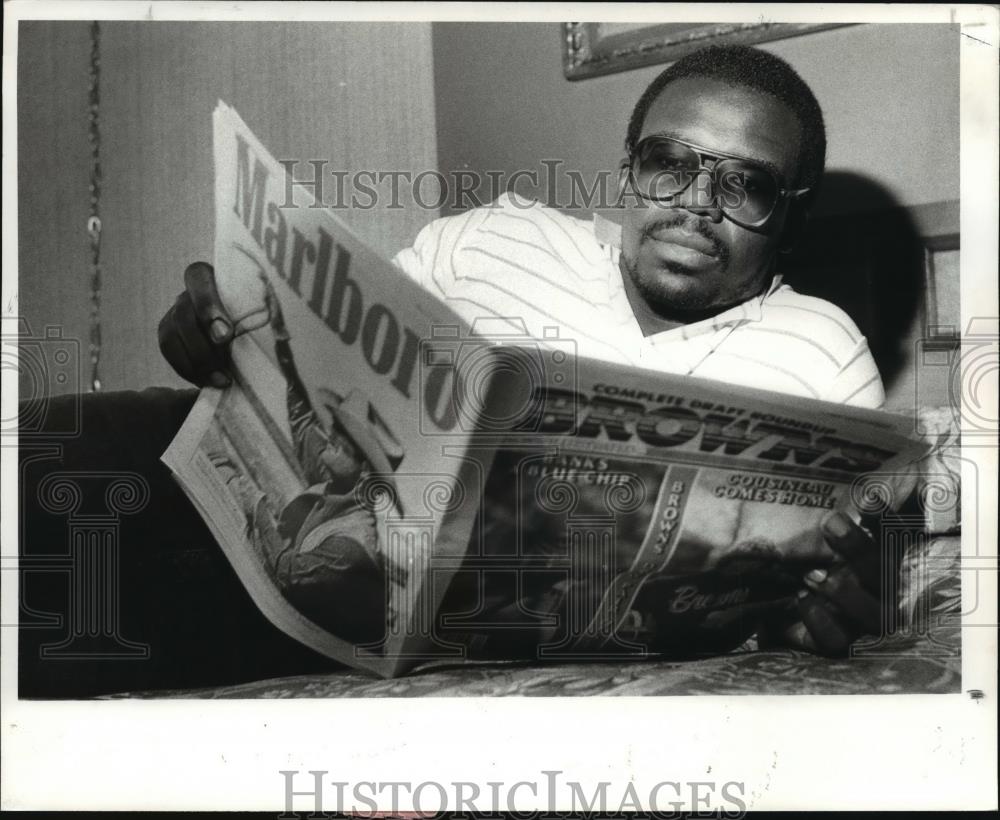 1982 Press Photo Keith Baldwin 2nd Draft choice 1982 - cvb71061 - Historic Images