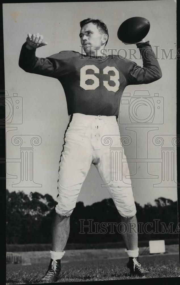 1964 Press Photo Frankie Albert-Stanford football player - cvb71381 - Historic Images