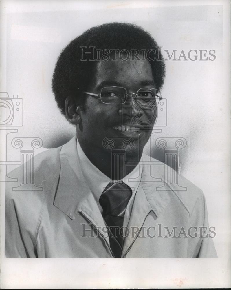 1970 Press Photo James Johnson, Benedictine Football Dream Team - cvb71429 - Historic Images