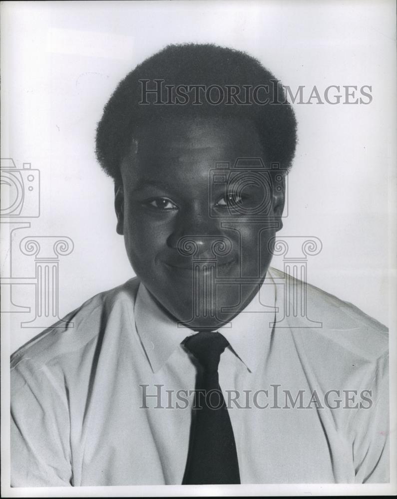 1970 Press Photo Stanford Jackson, Berea Football Dream Team - cvb71431 - Historic Images