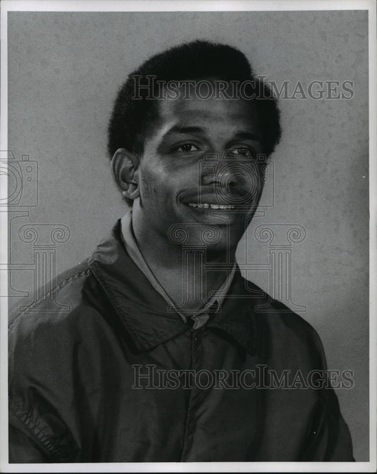1971 Press Photo Ernie Jackson, Shaw High Football - cvb71437 - Historic Images