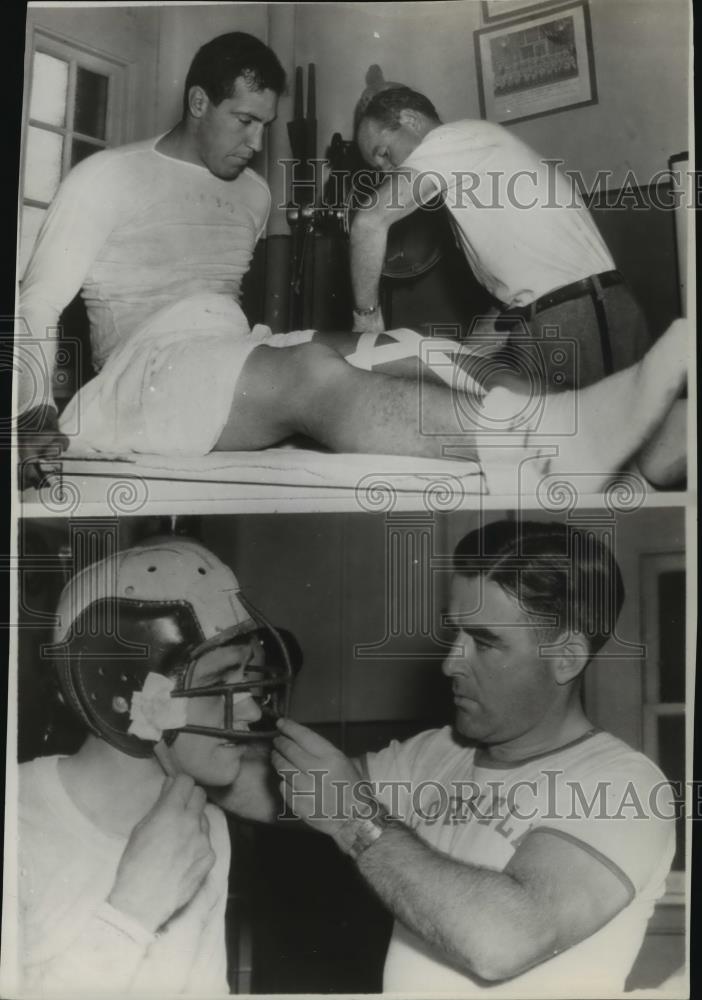 1940 Press Photo Fred West, Frank Kavanagh, Trainer George and Howard Dunbar - Historic Images