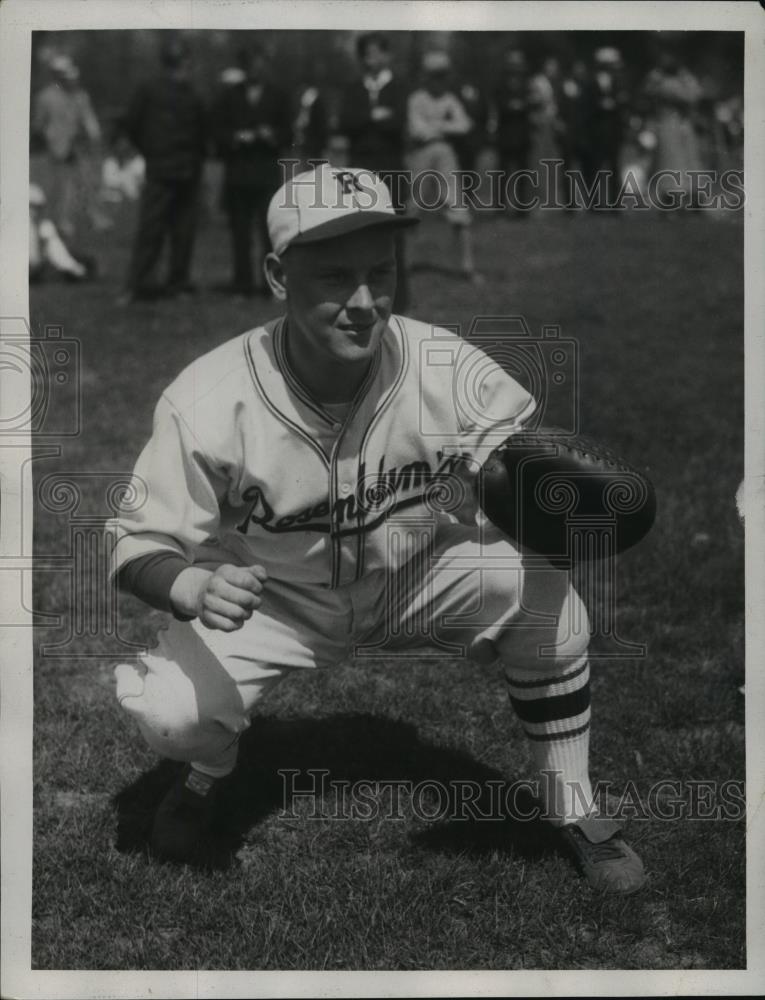 1935 Press Photo Howard Pearce, Baseball - cvb71594 - Historic Images