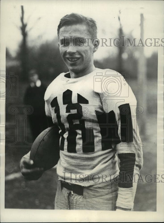 1935 Press Photo Clark Shaughnessy Jr., Son of the University of Chicago - Historic Images