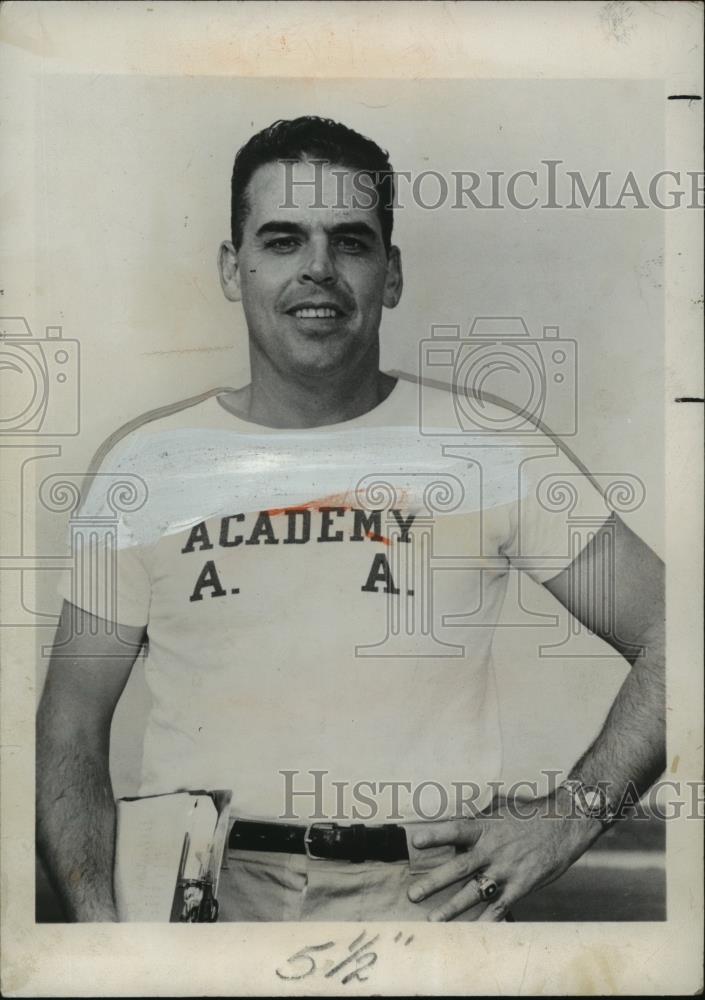 1962 Press Photo Cleveland Browns-Gary Collins and Otto Graham - cvb71654 - Historic Images