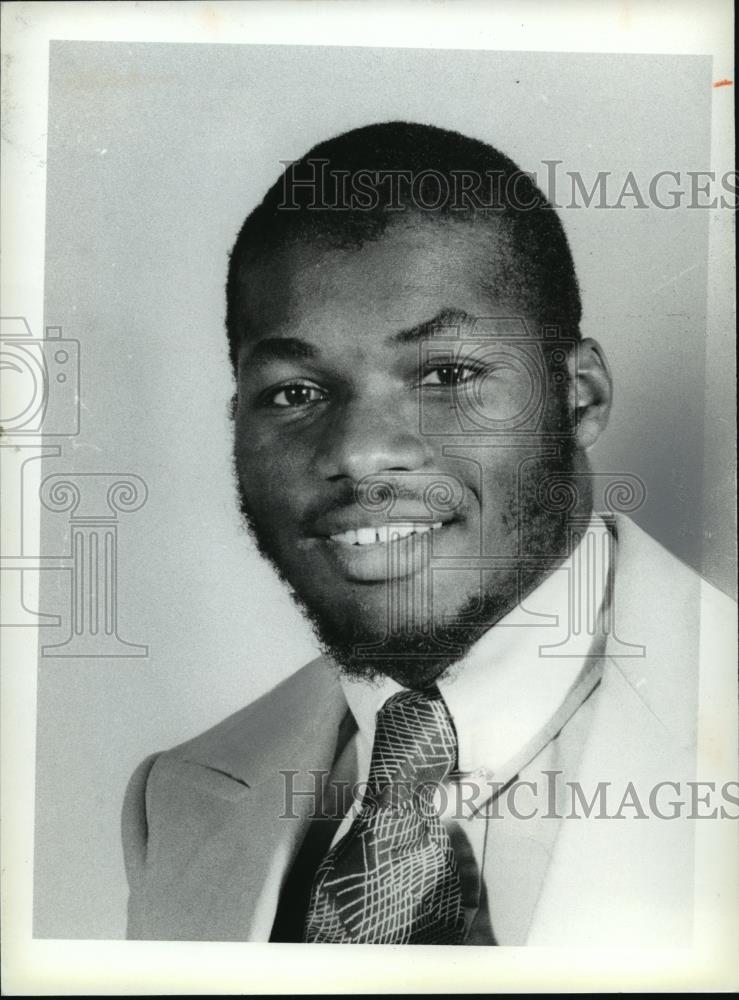 1978 Press Photo Tyrone White, Cathedral Latin football player - cvb71662 - Historic Images