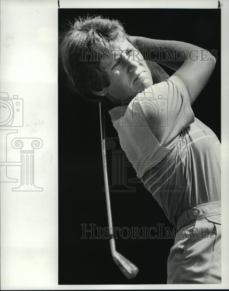 1984 Press Photo Patty Sheehan during her practice round. - cvb71890 - Historic Images