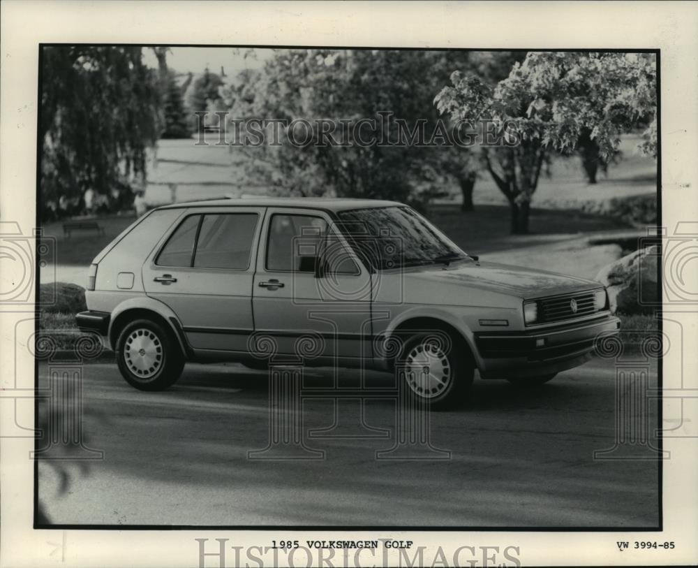 1984 Press Photo 1985 Volkswagen Golf - cvb72062 - Historic Images