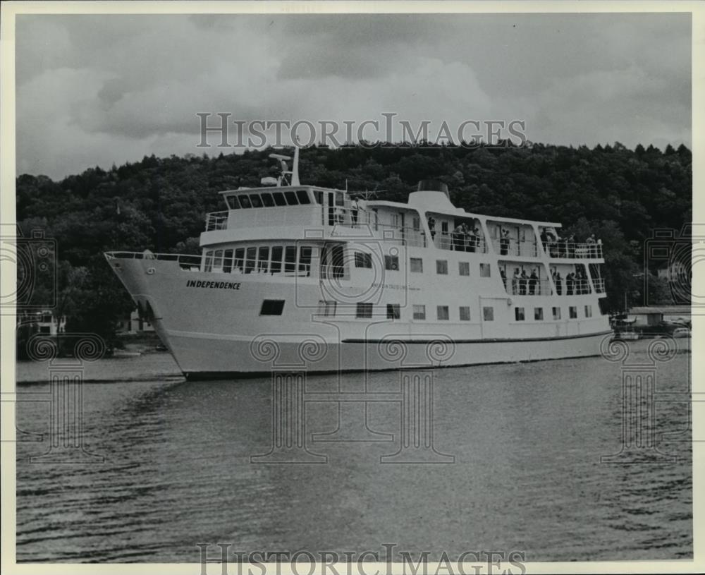 1981 Press Photo American Independence Cruise Lines-Haddam Conn. - cvb72222 - Historic Images