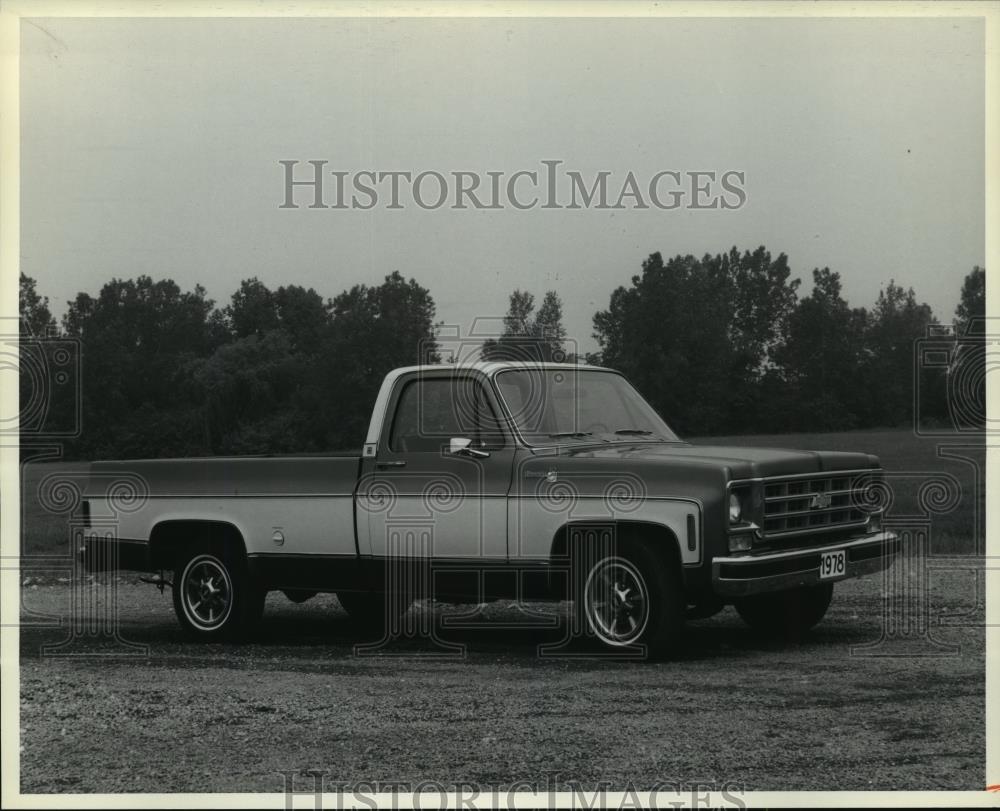 1978 Press Photo Chevrolet pickup truck - cvb72229 - Historic Images
