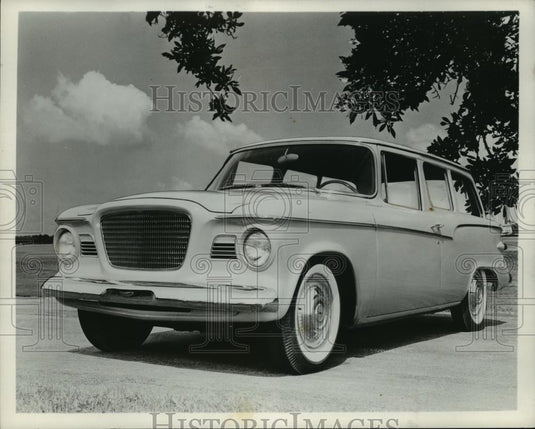 1958 Press Photo Studebaker Lark Station Wagon - cvb72360 - Historic Images