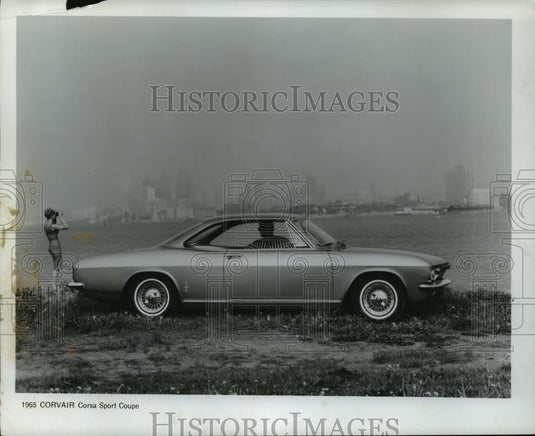 1964 Press Photo 1965 Cheverolet Corsa Sport Coupe - cvb72363 - Historic Images