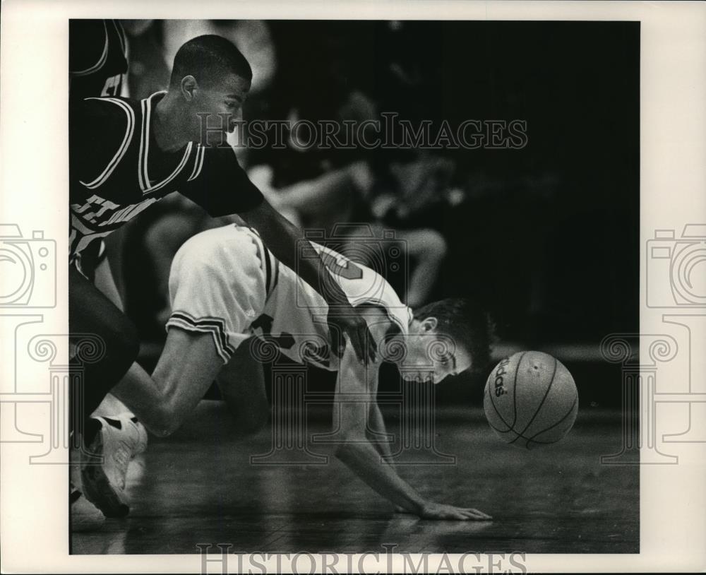 Press Photo Saint Anthony Crawford IV, and Kevin Wojciechowski. - cvb72447 - Historic Images