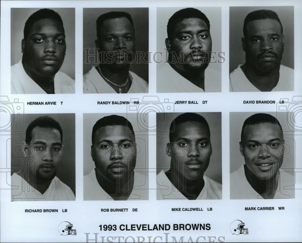 1993 Press Photo 1993 Cleveland Browns - cvb72469 - Historic Images