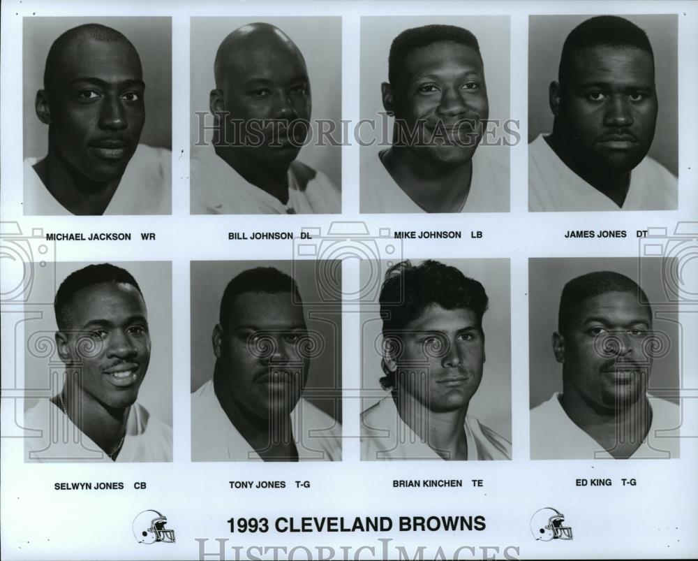 1993 Press Photo 1993 Cleveland Browns - cvb72471 - Historic Images