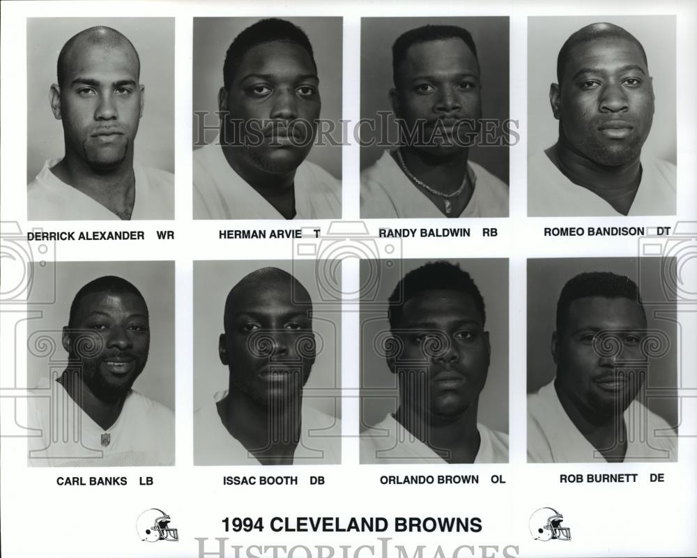 1994 Press Photo 1994 Cleveland Browns - cvb72472 - Historic Images