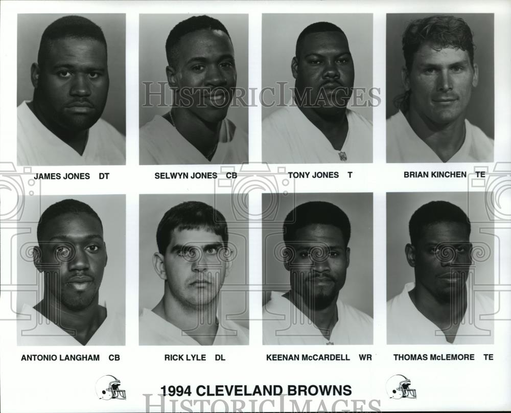 1994 Press Photo 1994 Cleveland Browns - cvb72475 - Historic Images