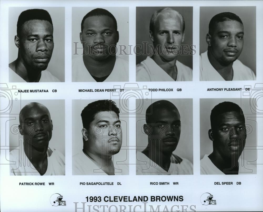 1993 Press Photo 1993 Cleveland Browns - cvb72476 - Historic Images