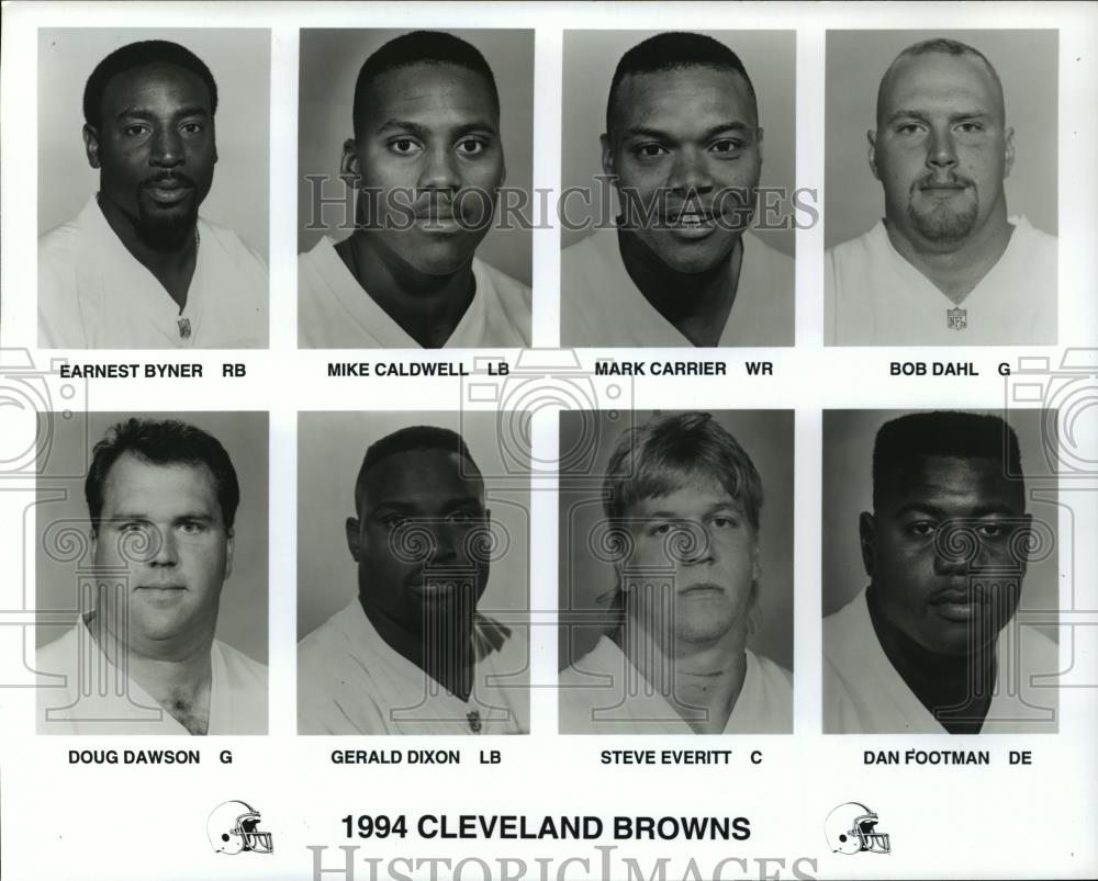 1994 Press Photo 1994 Cleveland Browns - cvb72479 - Historic Images