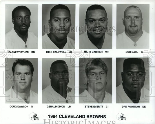 1994 Press Photo 1994 Cleveland Browns - cvb72479 - Historic Images