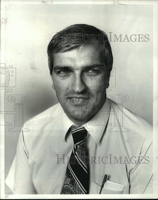 1981 Press Photo Ray Paglio Strongsville Head Football Coach - cvb72481 - Historic Images
