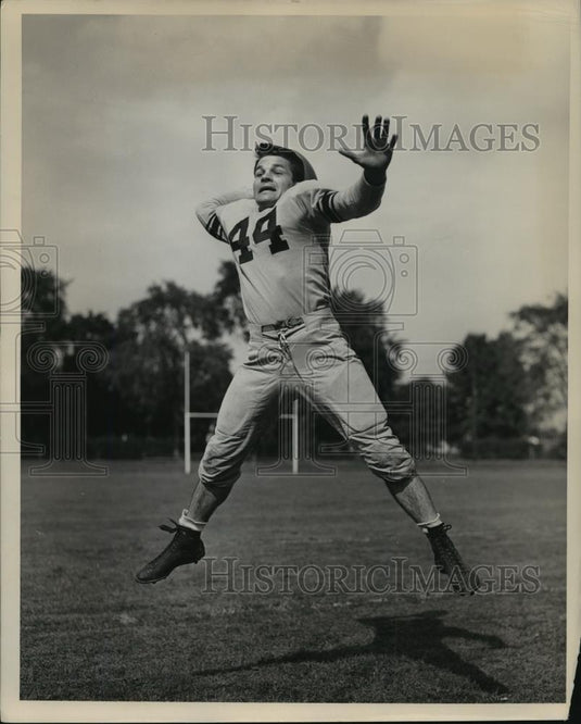 1949 Press Photo Tom Phillips LHB Baldwin Wallace College - cvb72635 - Historic Images