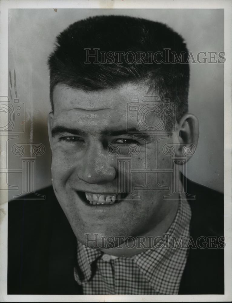 1952 Press Photo Lou Rolstan Baldwin Wallace Football - cvb72638 - Historic Images