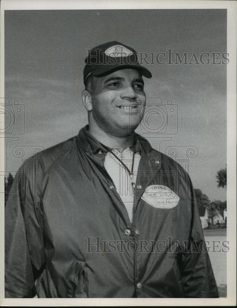 1967 Press Photo Ed Merchant, East Tech head coach. - cvb72712 - Historic Images