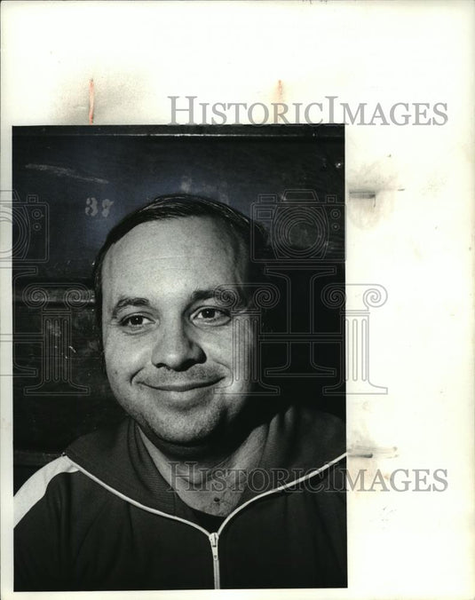 Press Photo Painsville Garney High Basketball Coach John D'Angelo - cvb72755 - Historic Images