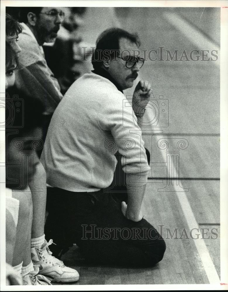 1991 Press Photo Lorain High Basketball Coach Jay Ferguson - cvb72950 - Historic Images