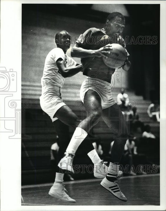 1983 Press Photo Brick City All Stars VS G&W - cvb73099 - Historic Images