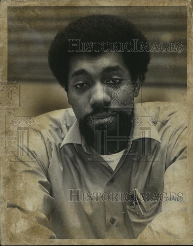 1972 Press Photo East Tech assistant basketball coach-Ralph Chabert - cvb73117 - Historic Images