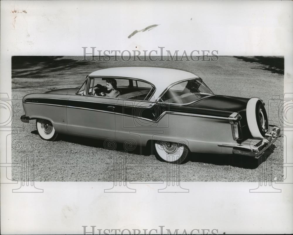 1955 Press Photo 1956 Nash Ambassador Custom Country Club Hardtop - cvb73169 - Historic Images