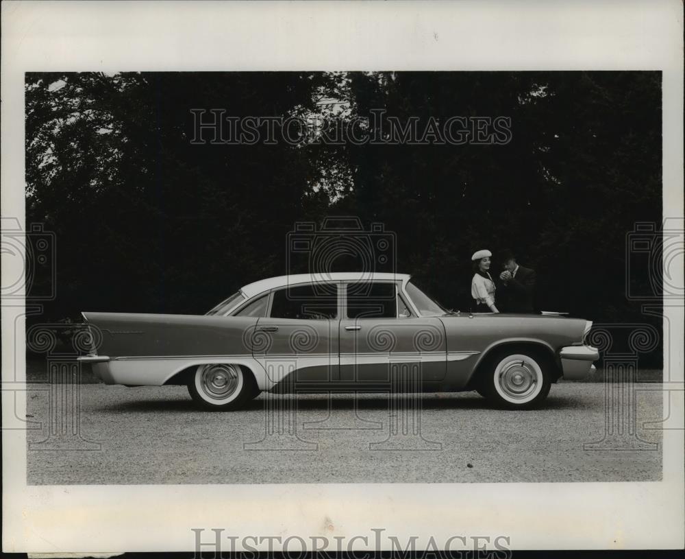 1956 Press Photo 1957 Desoto Firesweep - cvb73215 - Historic Images