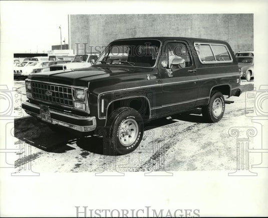 1980 Press Photo 1980 Chevrolet Blazer - cvb73255 - Historic Images
