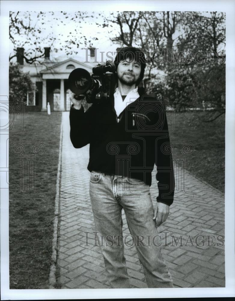 Press Photo Ken Burns, Filmmaker Will Introduce New Series Thomas Jefferson - Historic Images