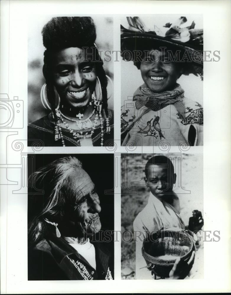 Press Photo People From Millennium: Tribal Wisdom and the Modern World - Historic Images