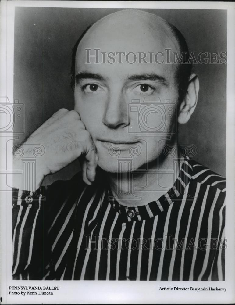 1981 Press Photo Benjamin Harkarvy, Artistic Director iof Pennsylvania Ballet - Historic Images