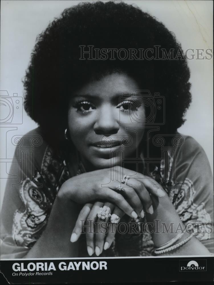 1984 Press Photo Gloria Gaynor, Singer - cvb75746 - Historic Images