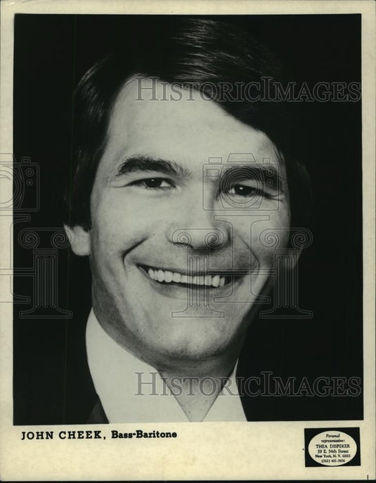 1982 Press Photo John Cheek, Bass-Baritone - cvb75842 - Historic Images