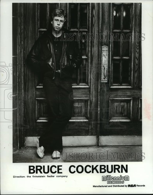 1980 Press Photo Bruce Cockburn, Singer, Musician & Guitarist - cvb75852 - Historic Images