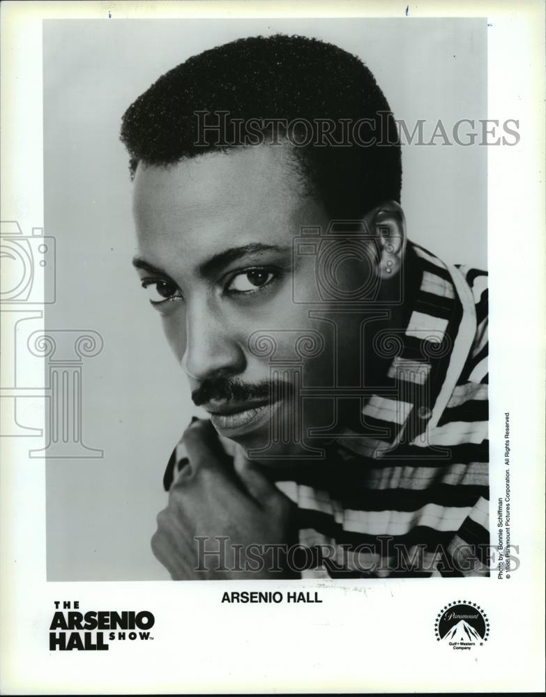 1988 Press Photo Host Arsenio Hall of The Arsenio Hall Show - cvb75858 - Historic Images