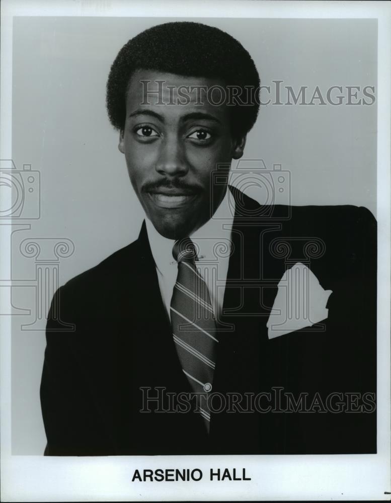 1982 Press Photo Arsenio Hall, Comedian, Entertainer, TV Host - cvb75859 - Historic Images