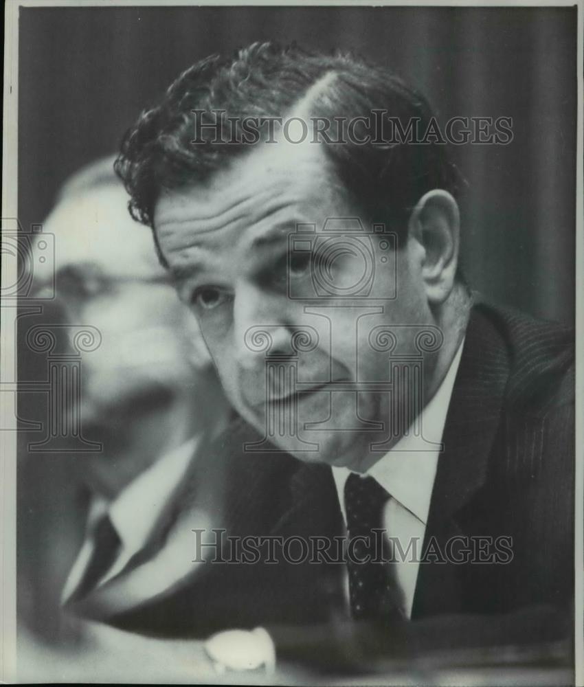 1969 Press Photo Pierre Paul Schweitzer-International Monetarary Fund director - Historic Images