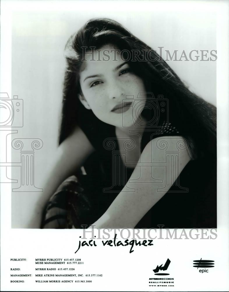 1998 Press Photo Jaci Velasquez - cvp98172 - Historic Images