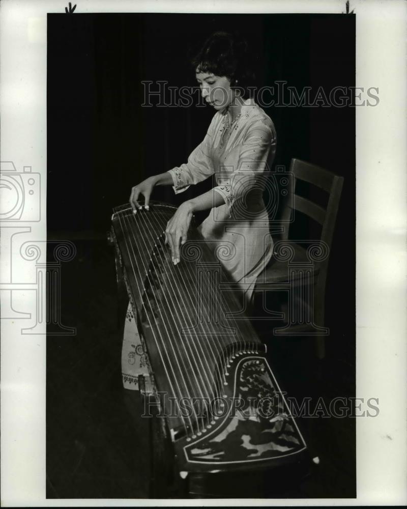 1985 Press Photo Chang Yuan Wang-Kent State University School of Music - Historic Images
