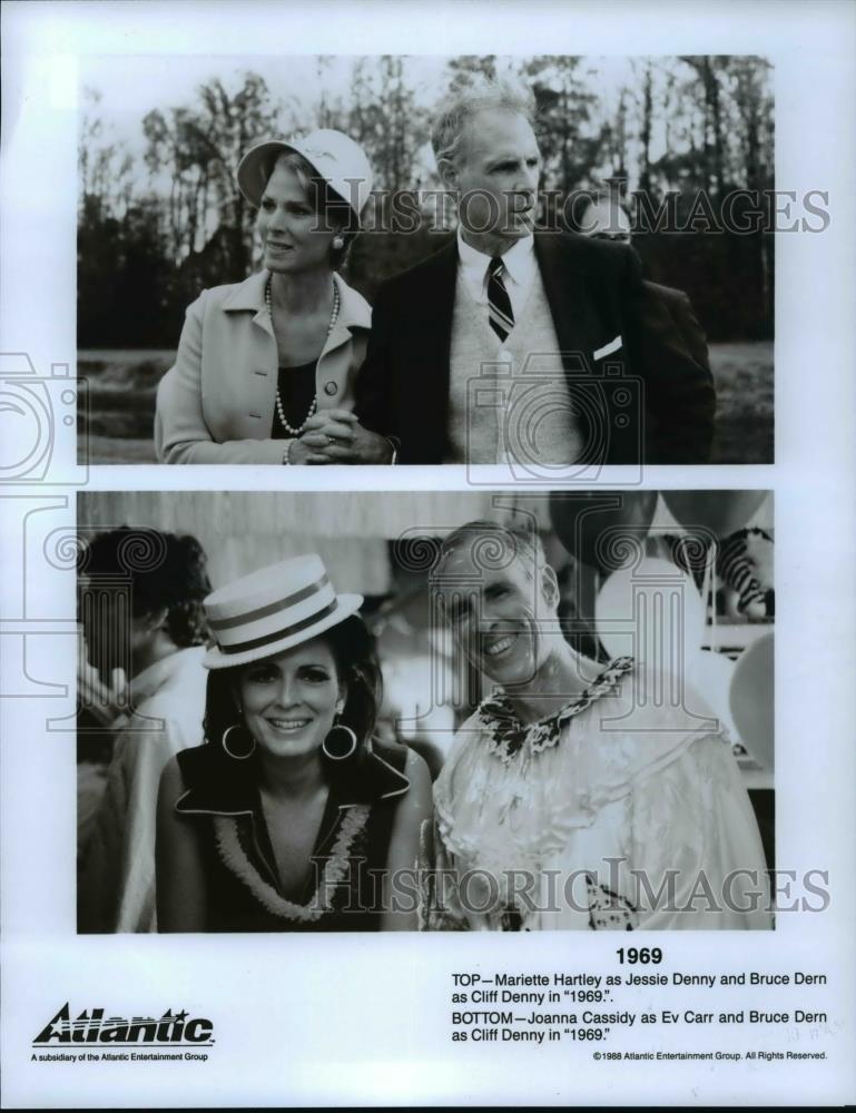 1990 Press Photo 1969 movie-Mariette Hartley, Bruce Dern, Joanna Cassidy - Historic Images