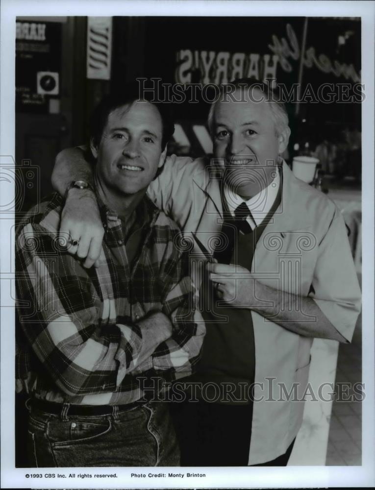 1993 Press Photo Robert Hays and Dakin Matthews in Cutters. - cvp98205 - Historic Images