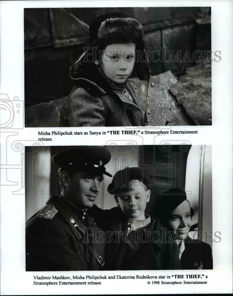 1998 Press Photo Misha Philipchuk and Vladimir Mashkov in The Thief. - cvp98208 - Historic Images